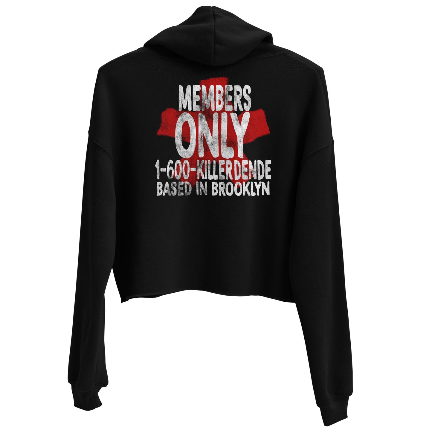 Members Only Crop Hoodie